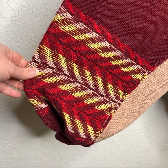 We the Free blush thermal knit top with knit balloon sleeves size Large - Picture 5 of 14